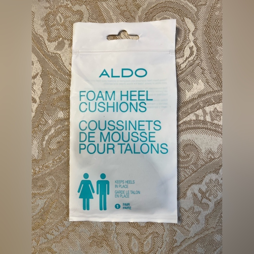 Aldo White Foam Heel Cushions